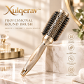Xulqerav™ Professional Ceramic Thermal Round Brush for Blow Drying, Volumizing, and Styling